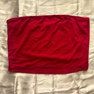RED TUBE TOP